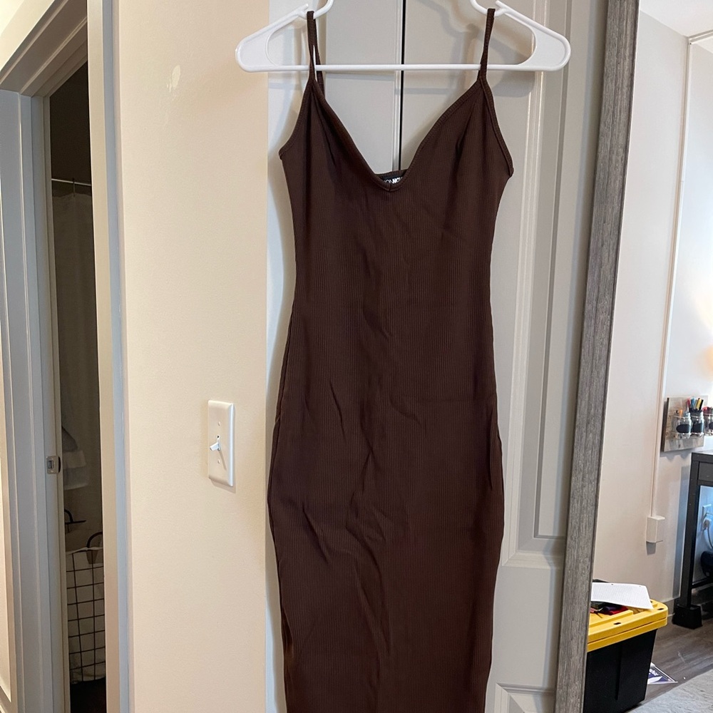 Brand New Fashion Nova Midi Ribbed Dress